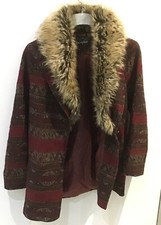 Miss Selfridge Fur Collar Coat