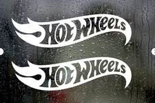 2 x HOT WHEELS HOTWHEELS LOGO