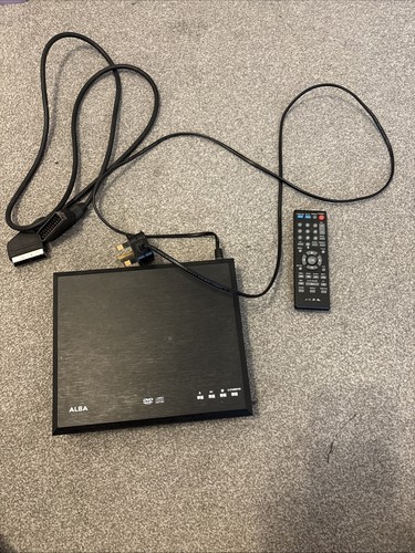 Alba dvd player black scart - alba,