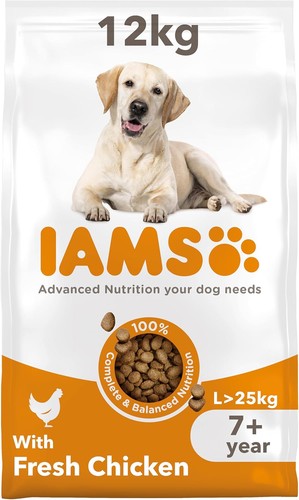 Iams senior large complete - large, dry