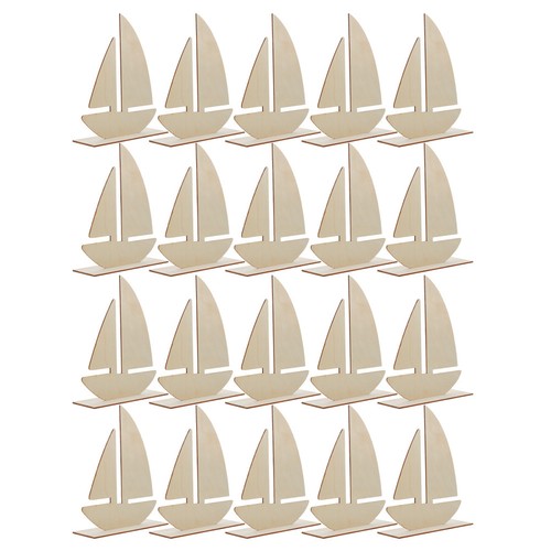 20pcs wood sailboat model - ,