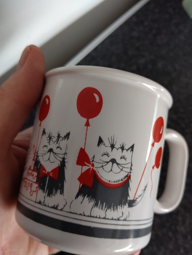Vintage retro hornsea cat - vintage,