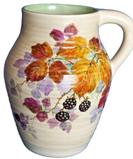 CLARICE CLIFF LOTUS JUG VASE