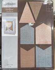 Spellbinders A4 Three’s a Crowd Mixed Media die pennants, bunting and tags