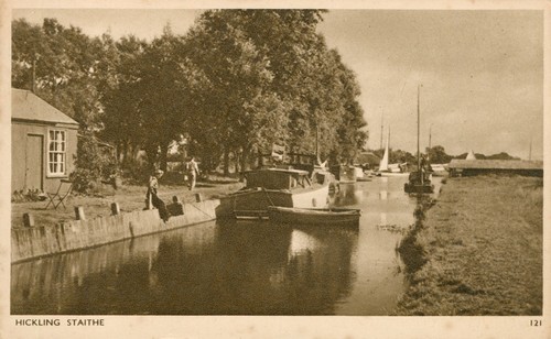 Hickling staithe norfolk - hickling,