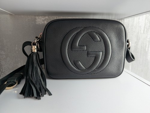Gucci soho disco black leather - soho,