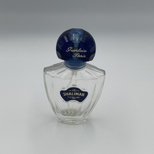 Shalimar Eau De Toilette Guerlain Paris Empty Perfume Bottle
