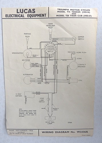 Original lucas wiring diagram - lucas,