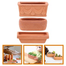  3 Pcs Tiny Cactus Planters