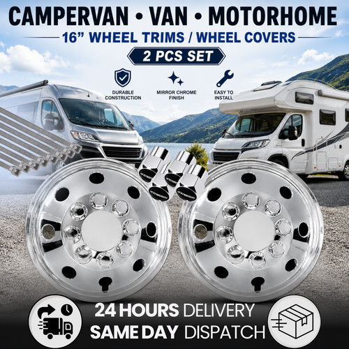 2pcs van raised deep dish - 2pcs, 16"
