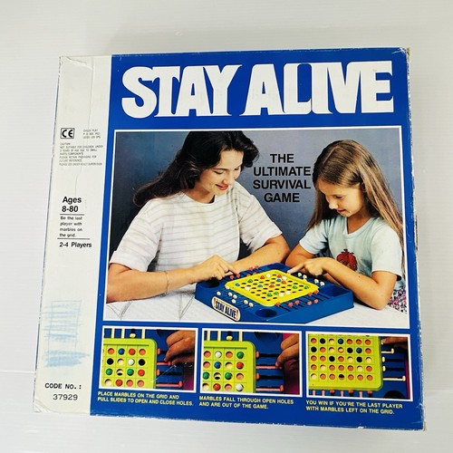 Stay alive game vintage - game,