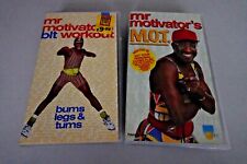 MR MOTIVATOR VHS TAPE M.O.T. Barbados 1994 inc BLT workout Video - DERRICK EVANS