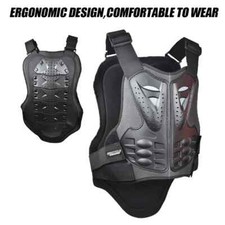 Adult Chest Back Protection Vest Body Armor Gear For Dirt Motor Bike Skating ATV