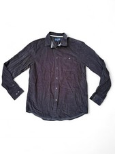 Lincoln black button up shirt  Size Medium