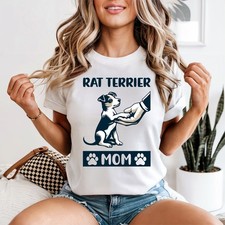 Rat Terrier Mom Womens T-Shirt
