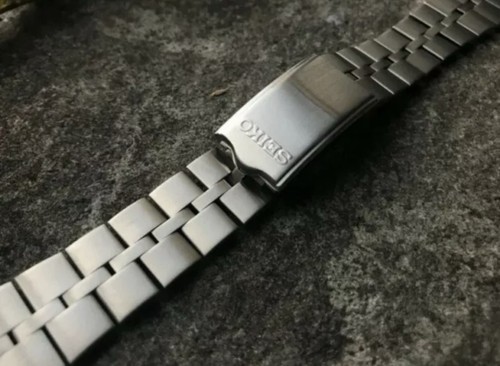 New fishbone steel watch strap - new,