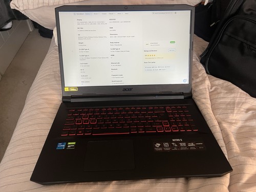 Acer nitro an517 gaming - nitro, an517-53