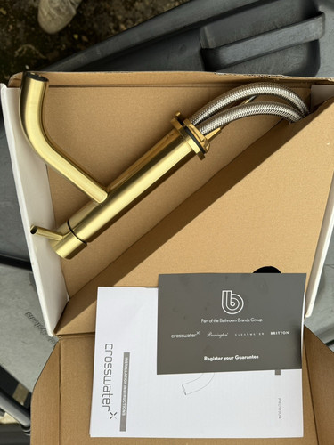 Crosswater mpro brushed brass - mpro,