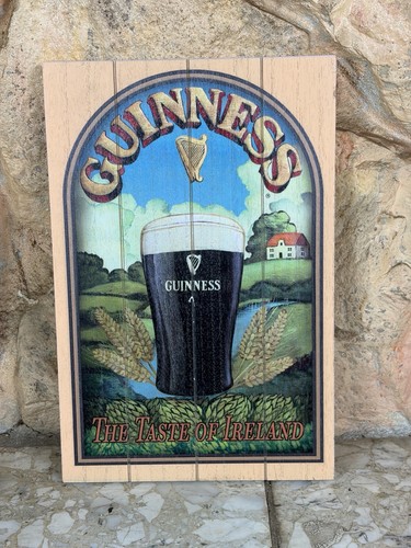Official guinness wooden - wooden, sign