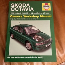 Haynes Skoda Octavia 1998 - 2004 Petrol & Diesel Owners Workshop Manual 4285