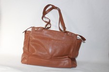 Radley Womens Leather Handbag Brown Top Handle Brown Tan Bag Y2K