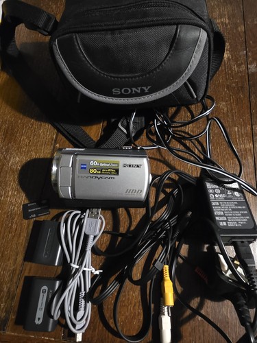 Sony handycam dcr sr57e 80gb - sony,