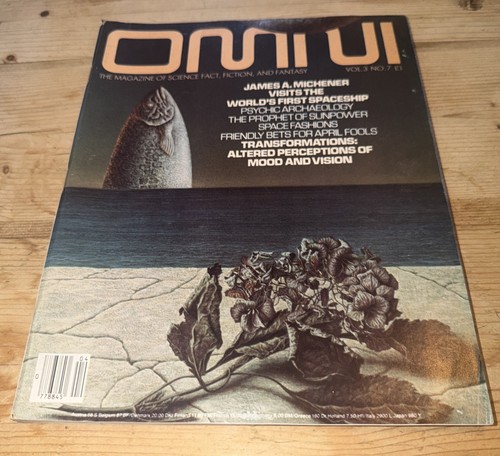 Omni magazine april - april, james