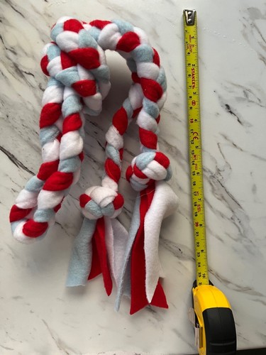 Fleece tug tuggy dog training - tug,