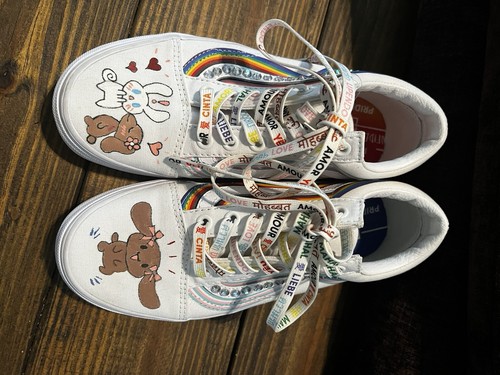Custom vans old skool shoes - custom,