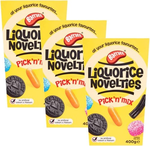 Liquorice novelties 400g - liquorice,