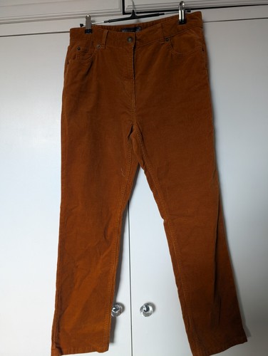 Cord rust trouser short - m&s,