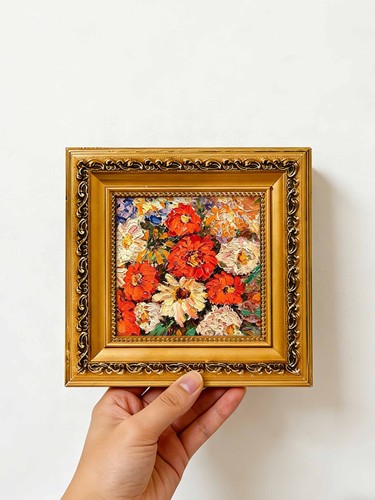Vibrant poppy bouquet hand - poppy,