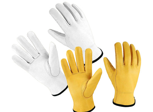 Mens gardening gloves leather - mens,