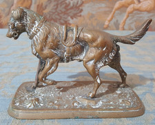 Antique Brass Metal Dog