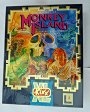 The Secret Of Monkey Island - Lucas Arts CBM Amiga Kixx XL 1990 *boxed* UNTESTED