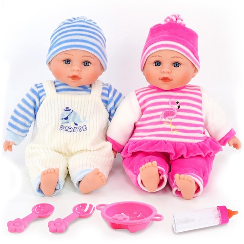 Twin baby doll - girl, boy