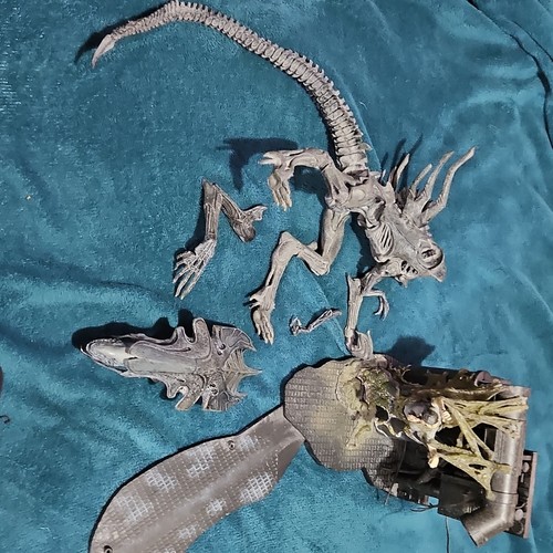 Alien queen diorama - diorama, (broken
