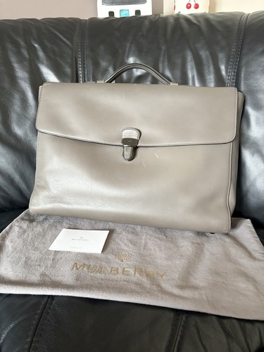 Mulberry grey leather - grey,