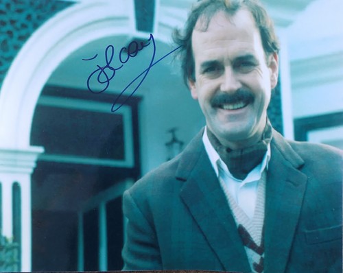 John cleese autographed colour - cleese,