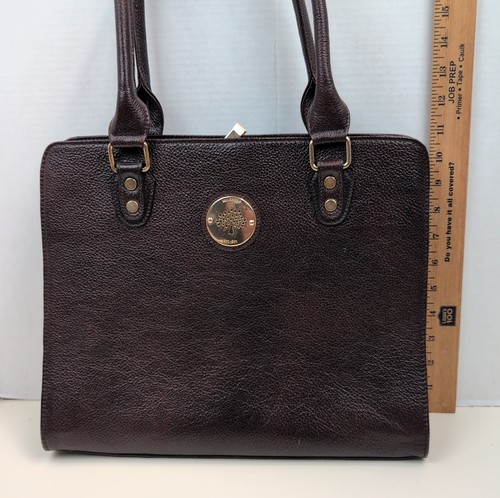 Mulberry brown pebbled leather - mulberry,