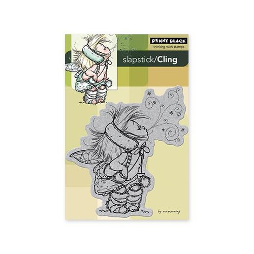 Penny black cling rubber - black,