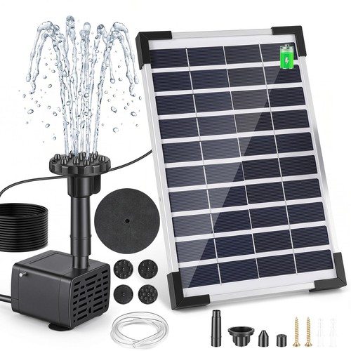 Solar powered water - powered, pond