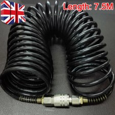 1/5 NPT Air Compressor Hose Line Black 200 PSI Quick Pneumatic Coupler Fitting W