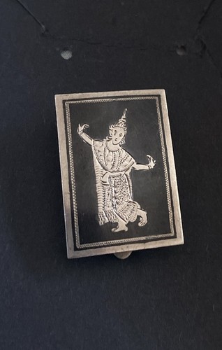 Antique siamese clip - antique, on