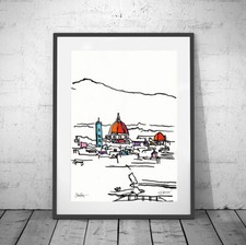 FLORENCE ❤ Firenze FRAMED