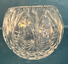 VTG Crystal Cut Round Flower
