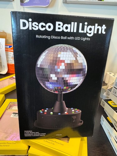 New box gems disco ball - box,