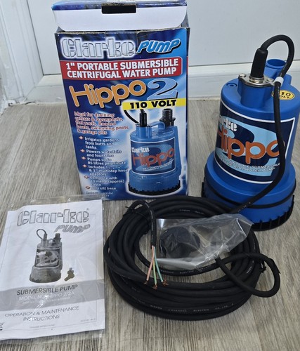 Clarke 110 volt pump - clarke,110, hippo