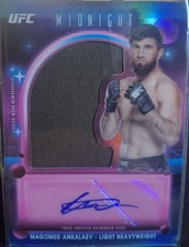 Magomed Ankalaev - UFC Topps Midnight 2025 Relic Autographs Auto