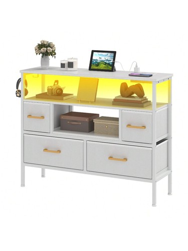 Drawer fabric dresser - fabric,
